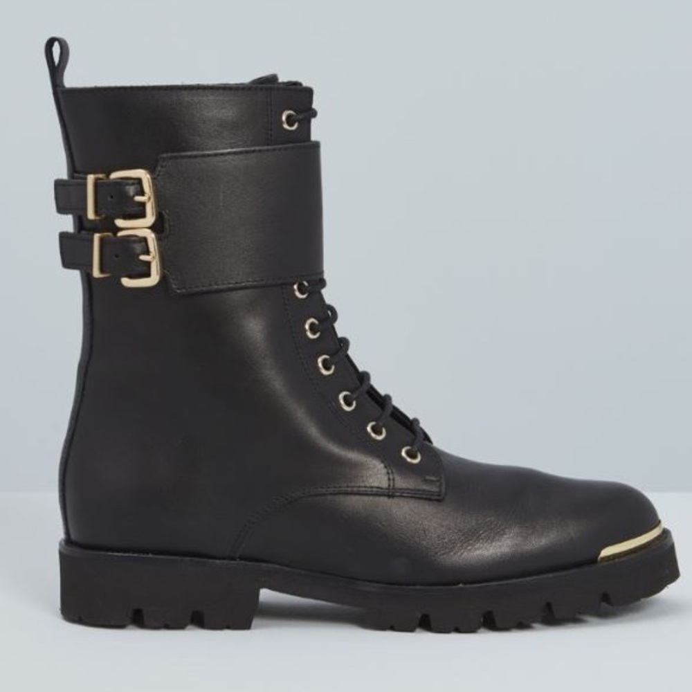 Made in Italy PennyBlack by Max Mara Leather Boots Size: EU38 US8 Fall/Winter